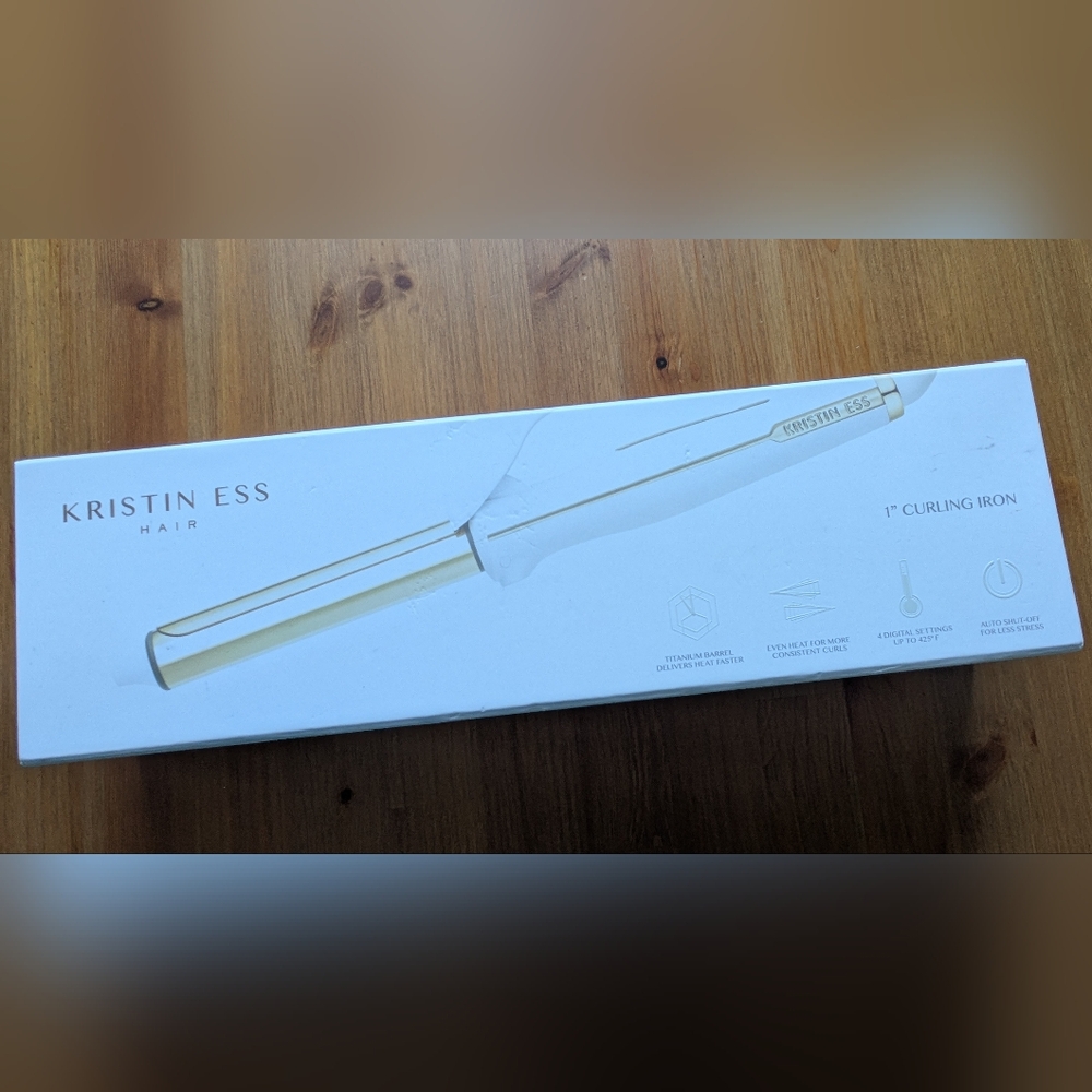 Kristin Ess White Curling Iron